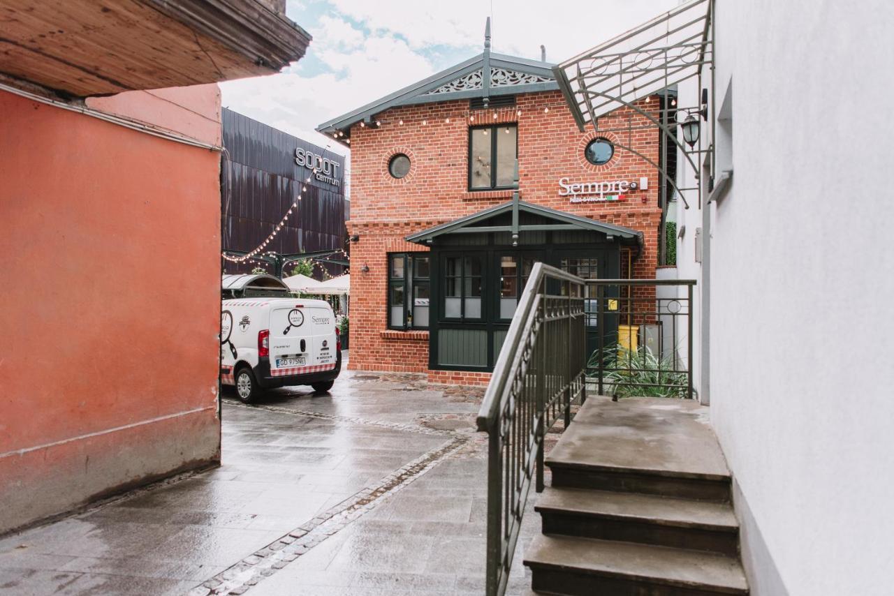 شقة Sopot Host Stacja المظهر الخارجي الصورة